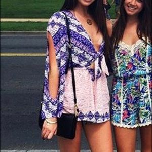 Somedays Lovin Printed Playsuit